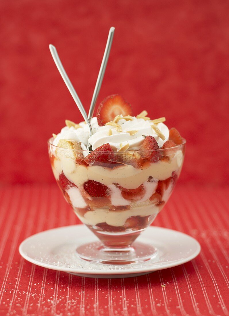 Erdbeertrifle