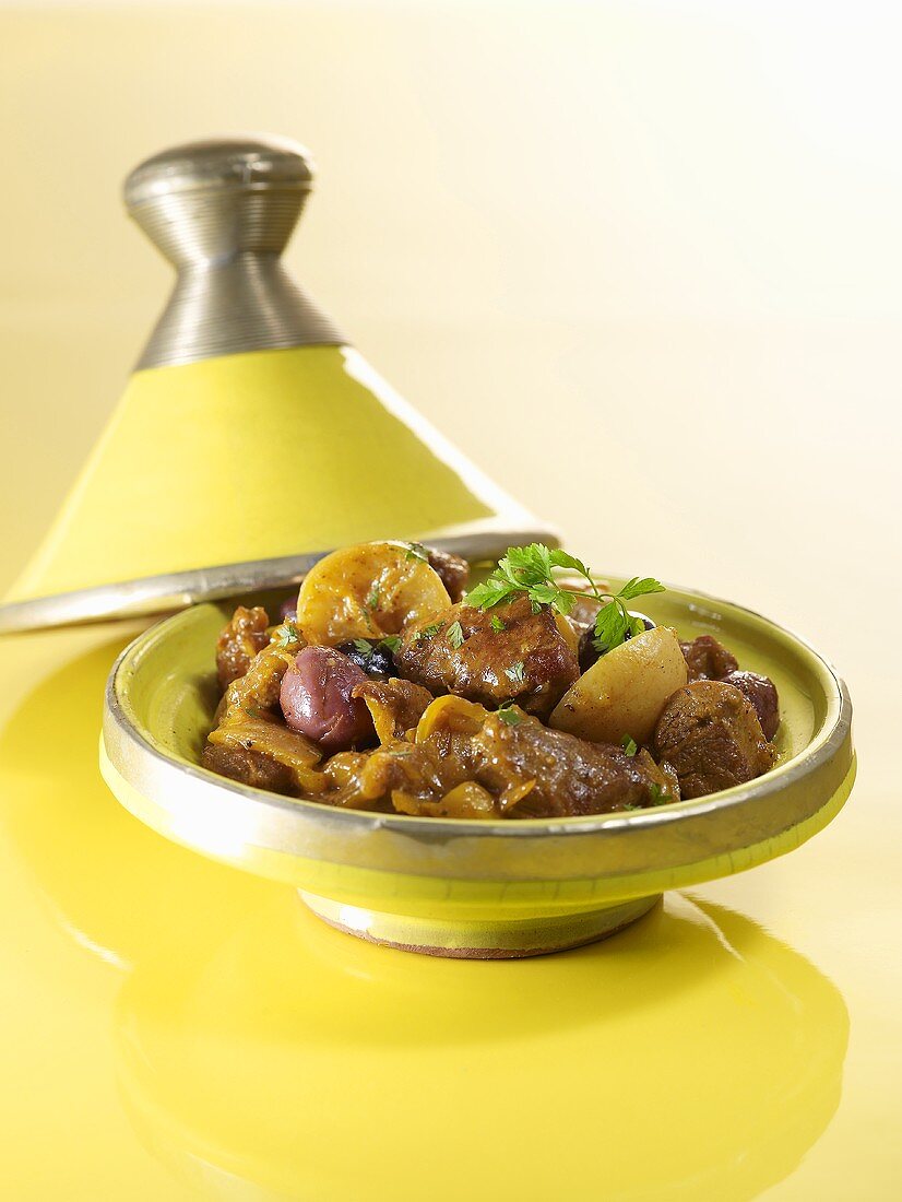 Lamm-Tajine mit Zitronen