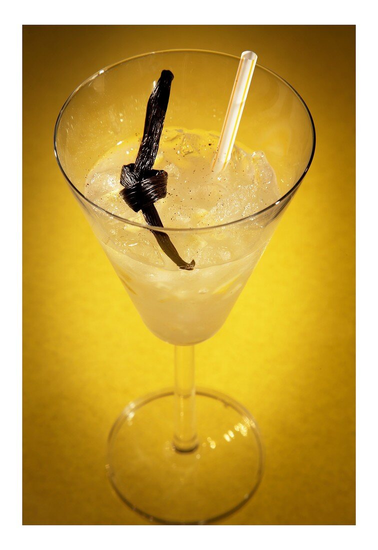 Lemony Sorbet (cocktail with lemon vodka)