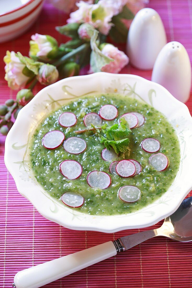 Radish soup