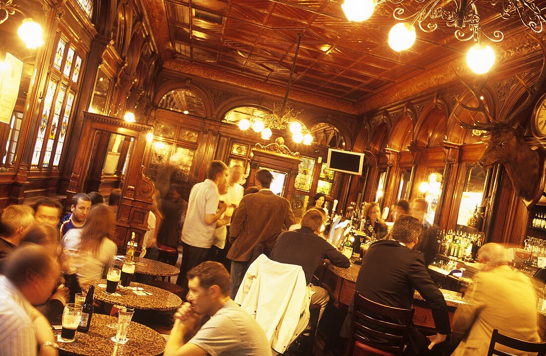 The Stag' Head, traditioneller Pub in Dublin