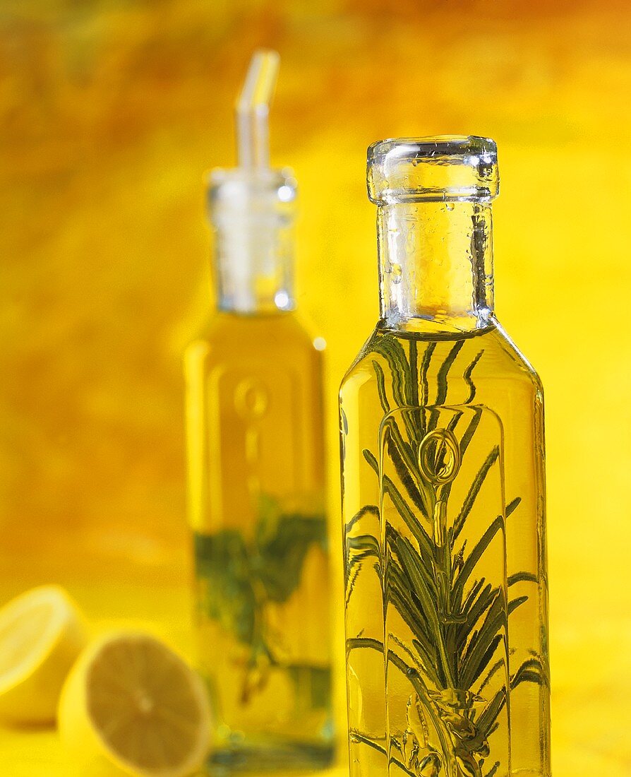 Olive oil with rosemary