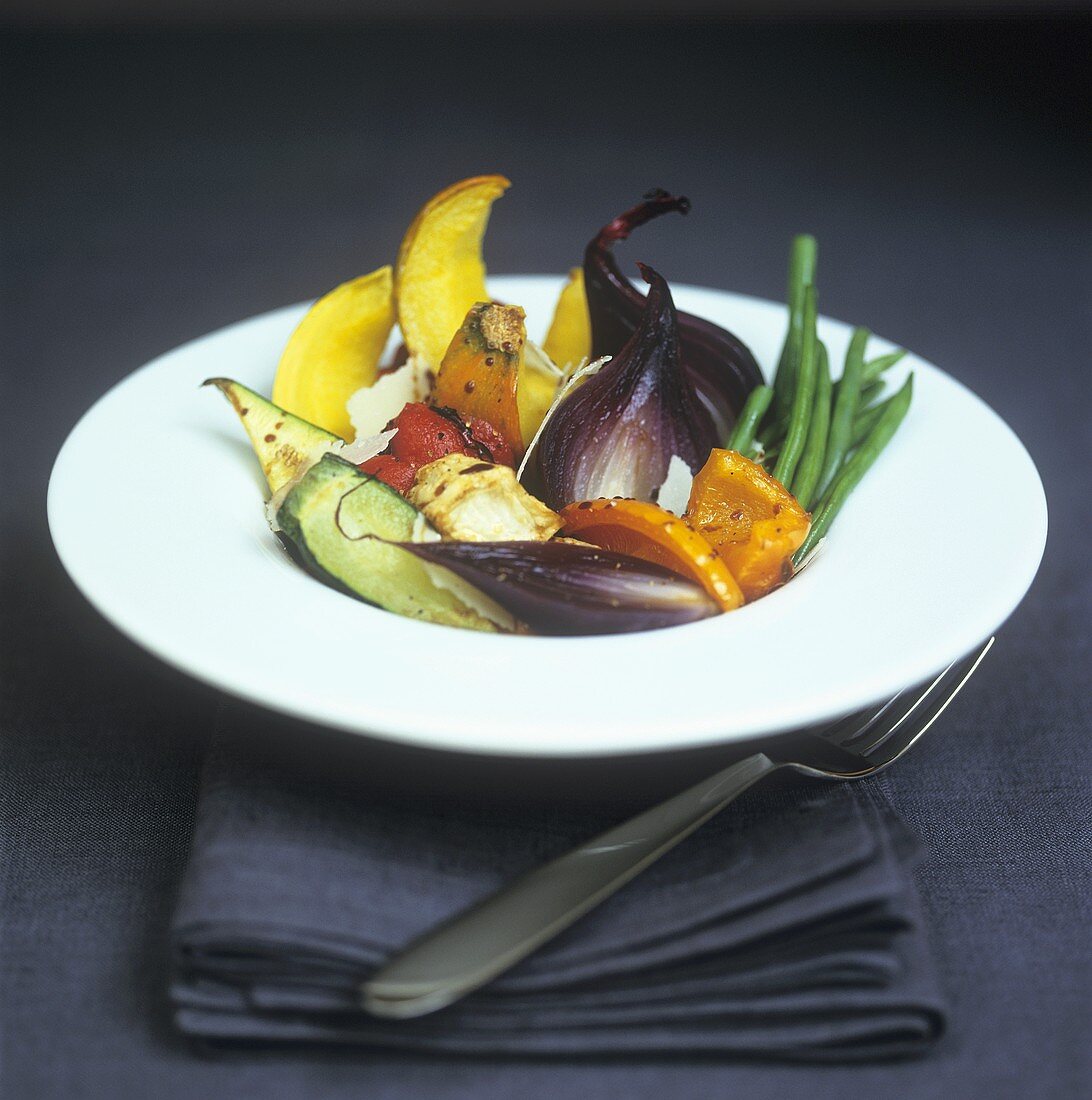 Roasted vegetables