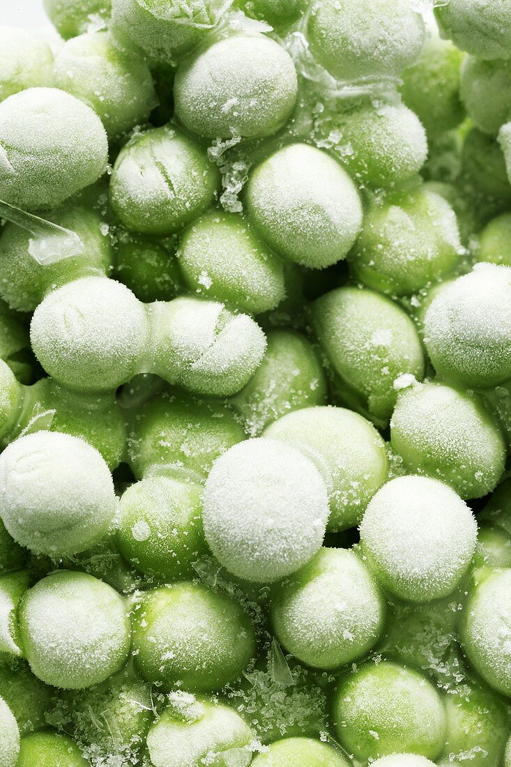 Frozen peas (close-up)