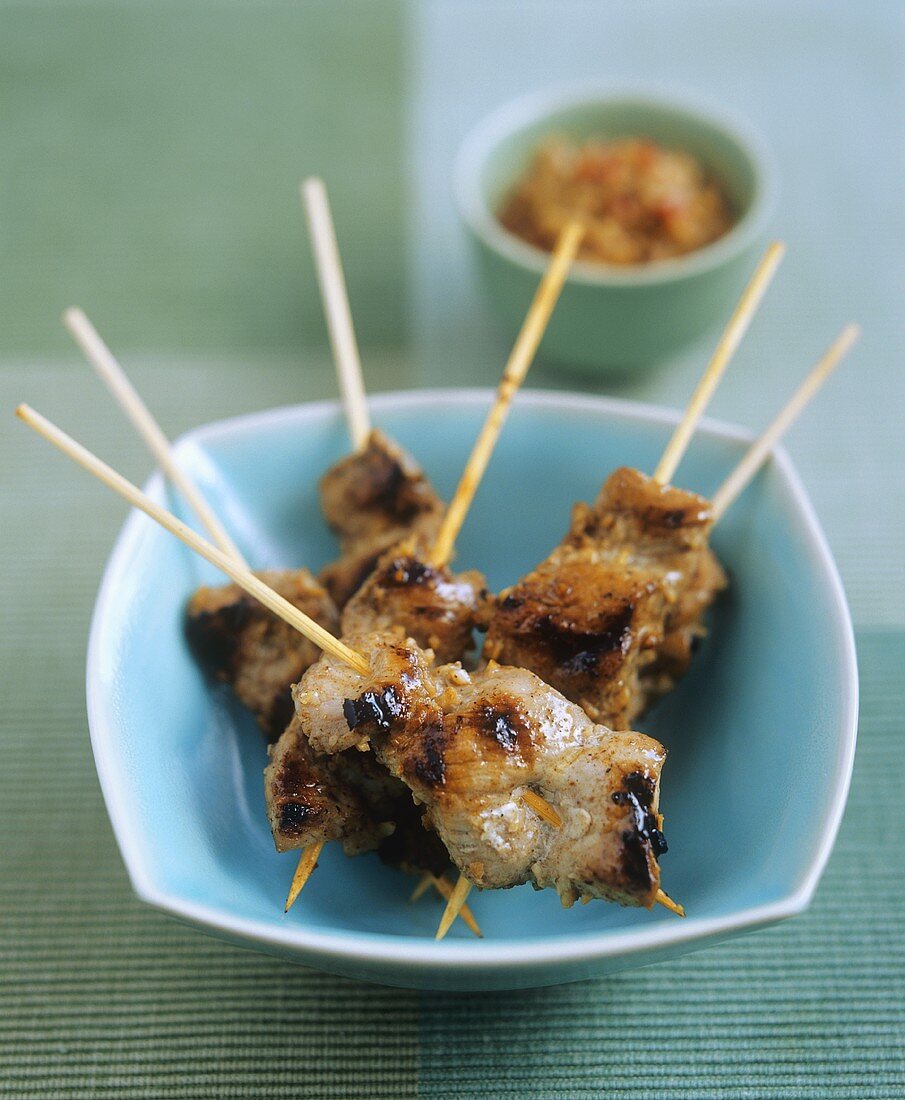 Schweinefleisch-Sate (Singapur)