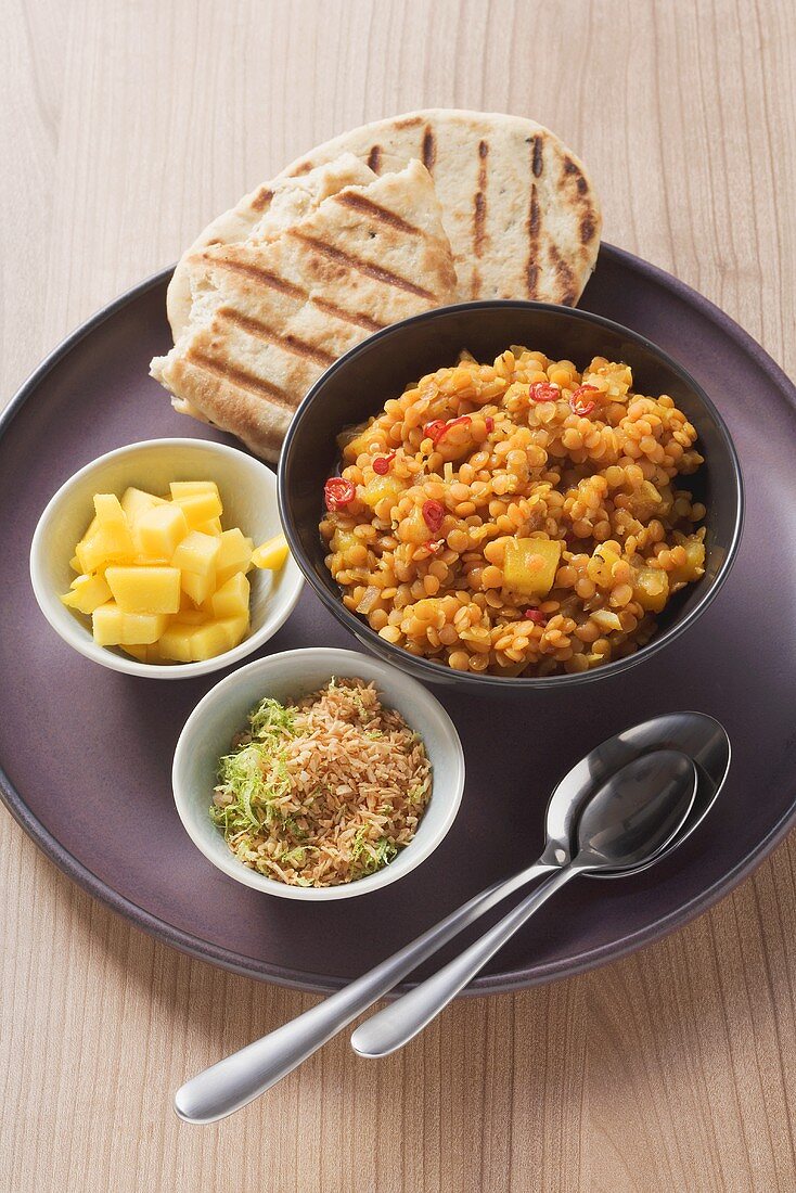 Dhal with mango