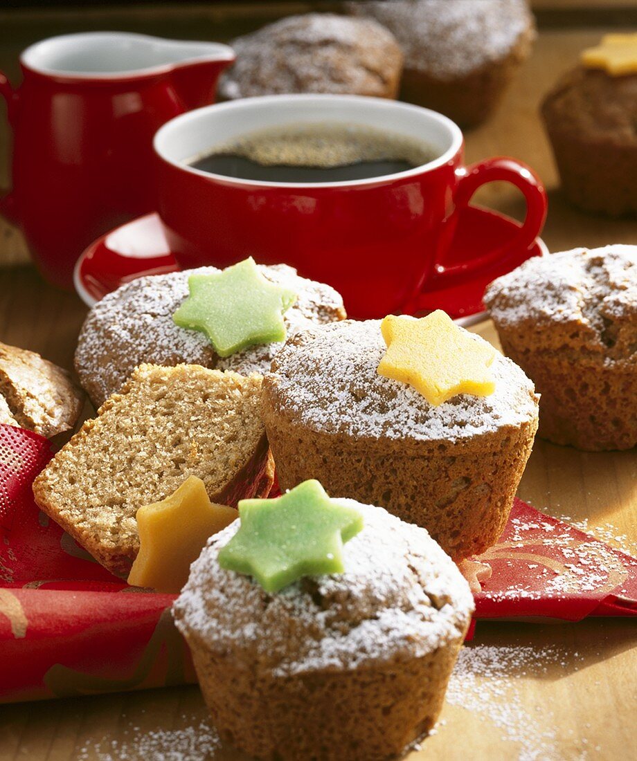 Orange and cinnamon muffins