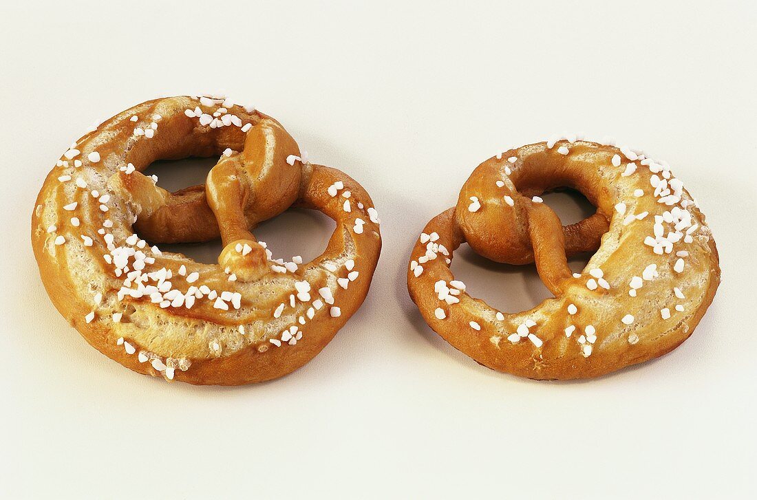 Two pretzels