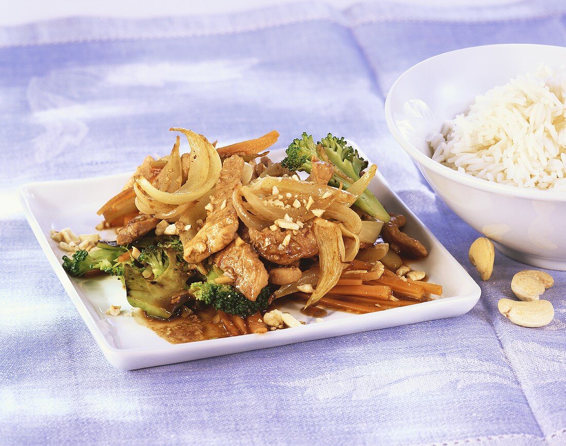 Pork with broccoli