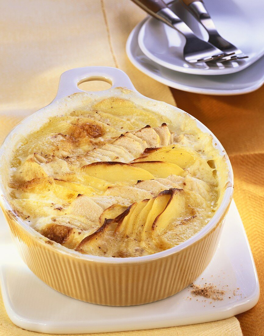 Kartoffel-Birnen-Gratin