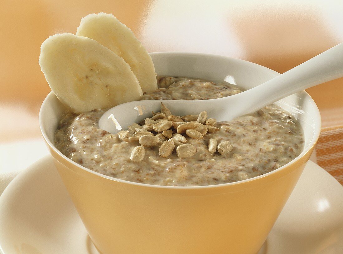 Bananen-Buttermilch-Müsli