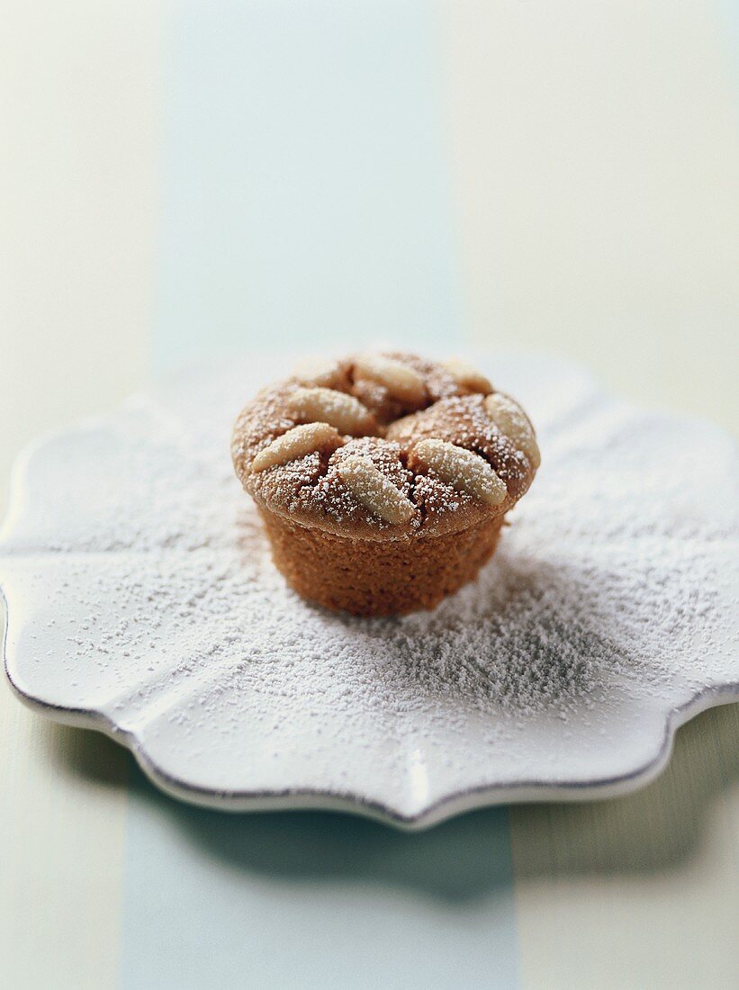 Nougat cakes with pine nuts