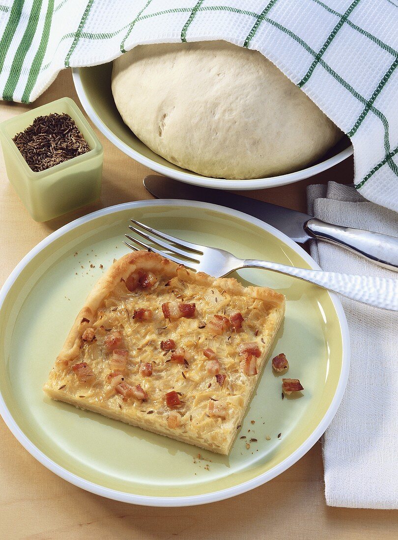 Schwäbischer Zwiebelkuchen