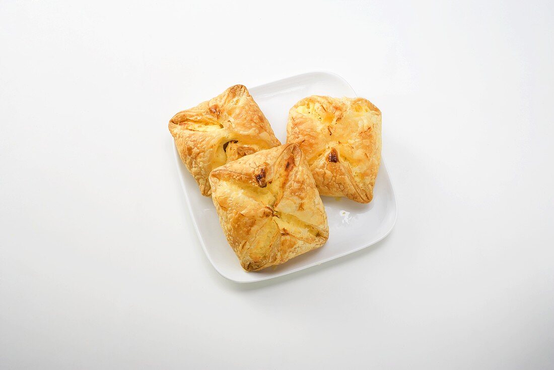 Curd cheese turnovers