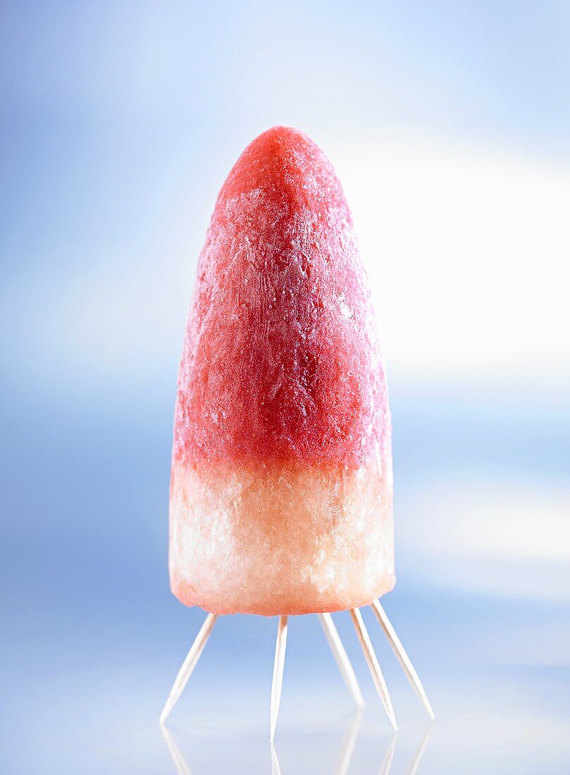 Frozen Strawberry, Wodka-Zitronensorbet als Rakete