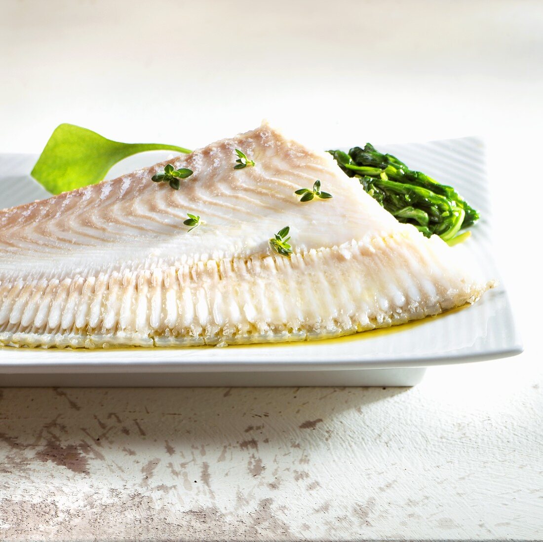 Fillet of turbot with vegetables