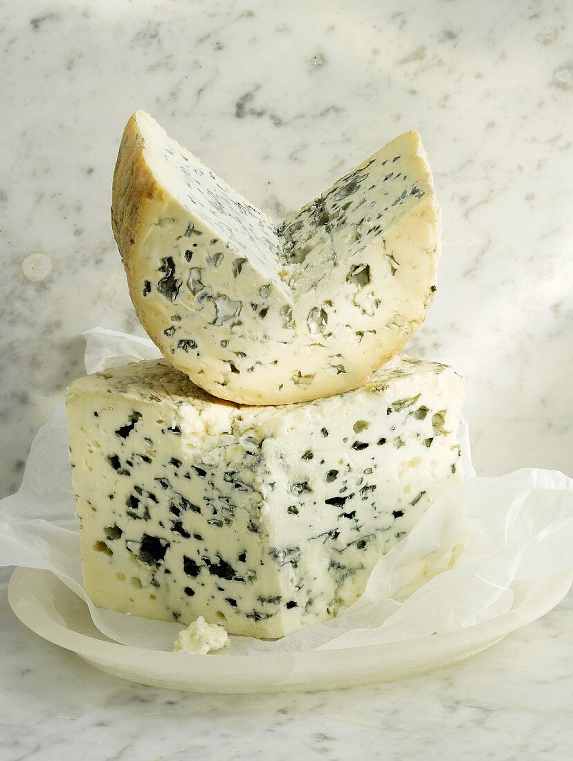 Roquefort and Fourme d'Ambert