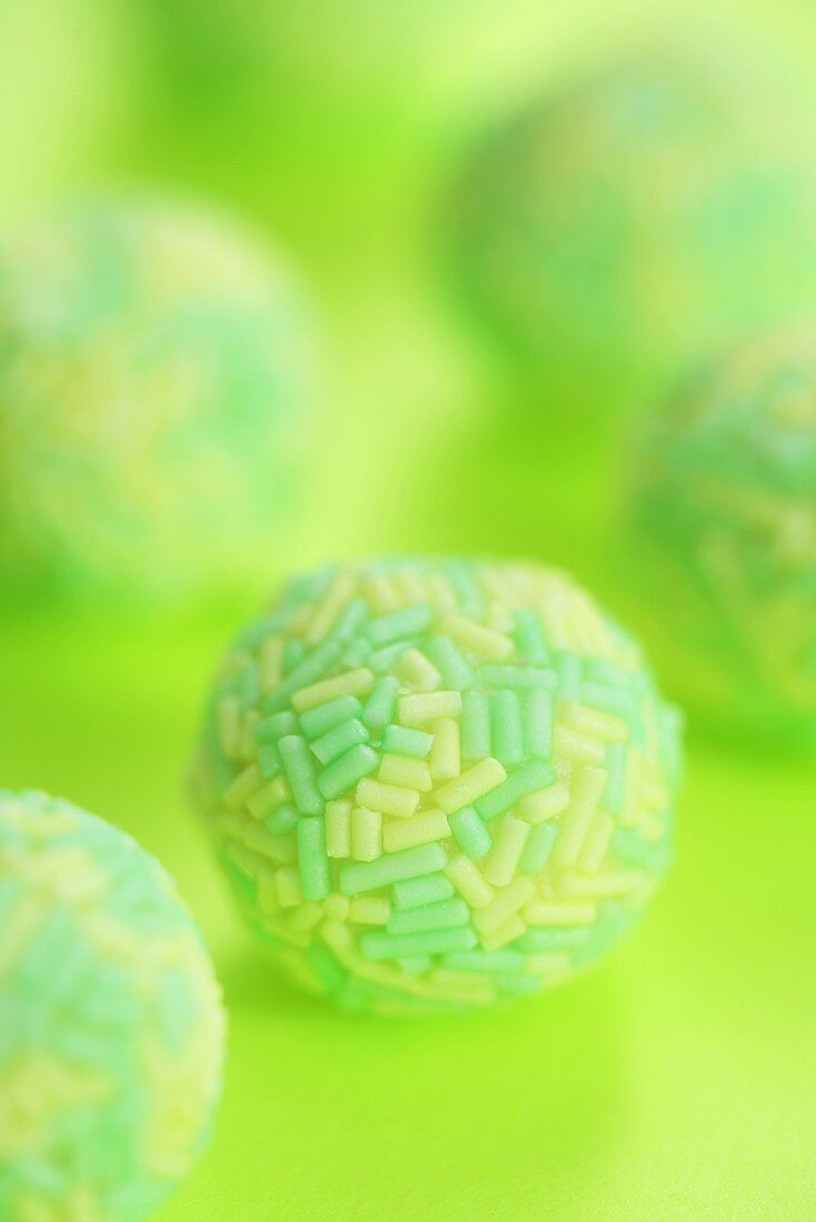 Green Easter sweets