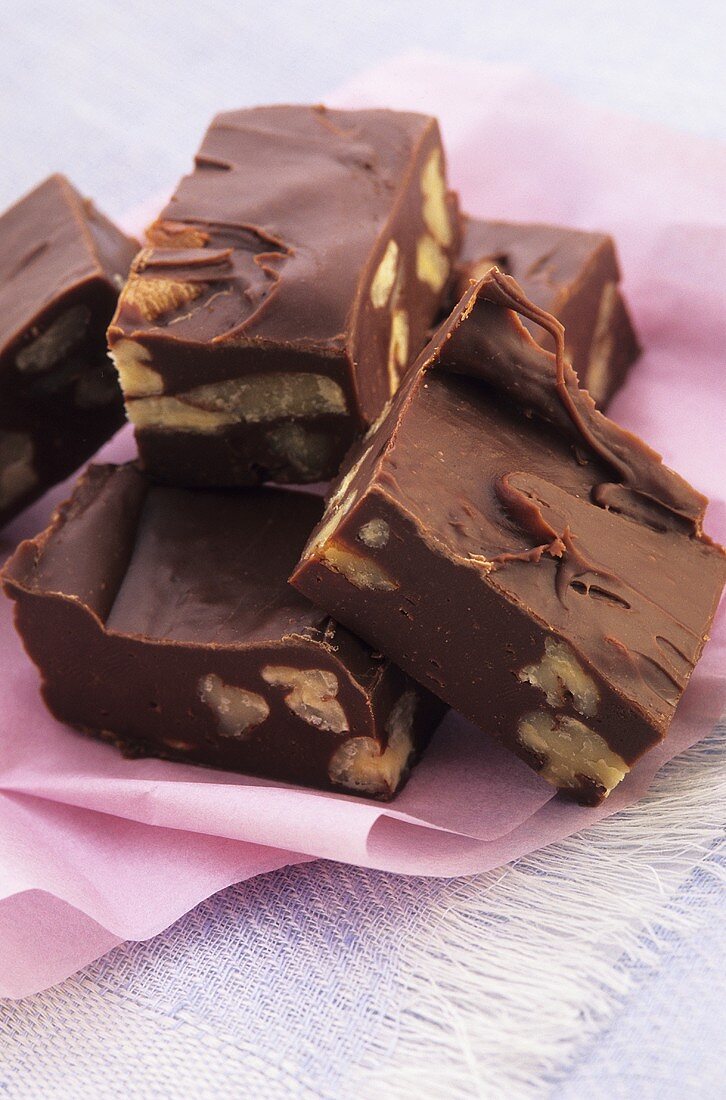 Fudge mit Nüssen