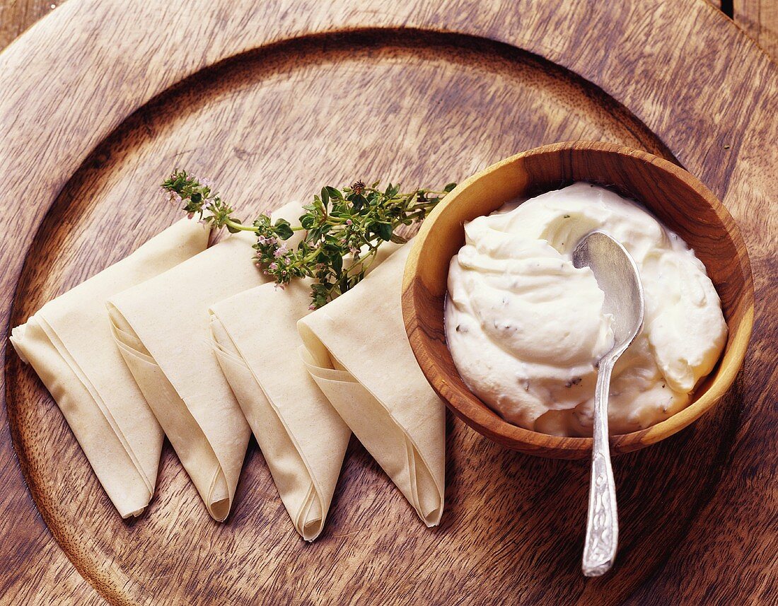 Briouats mit Frischkäse (Marokko)