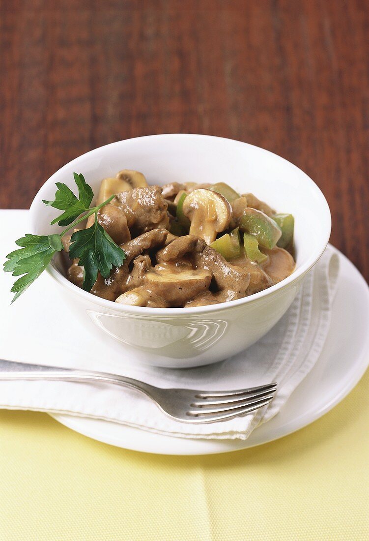 Beef Stroganoff