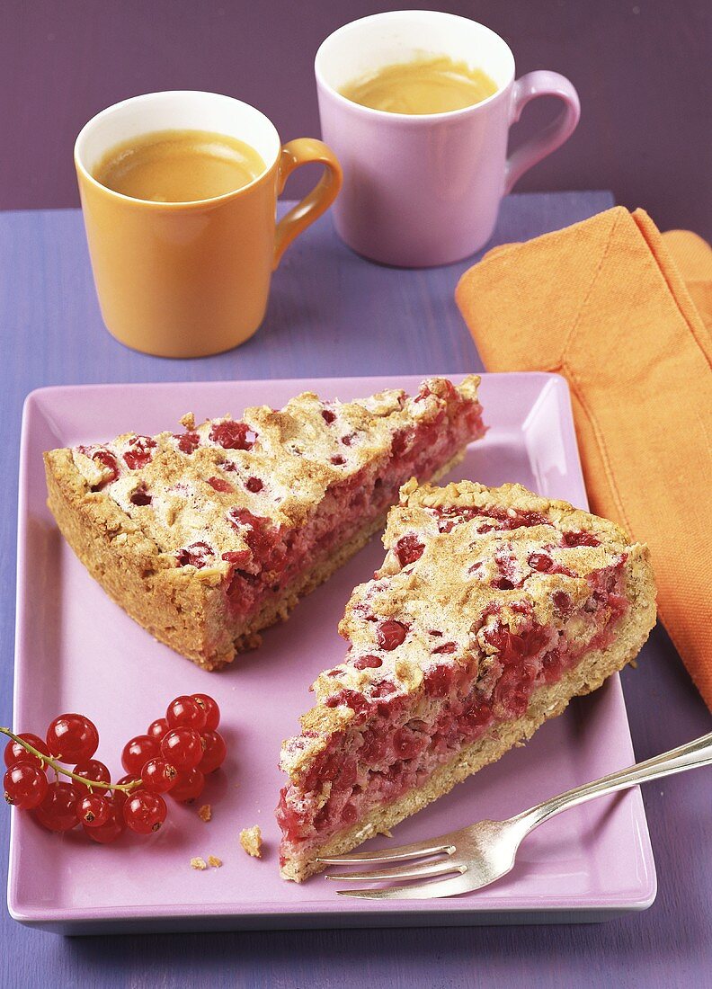 Redcurrant tart