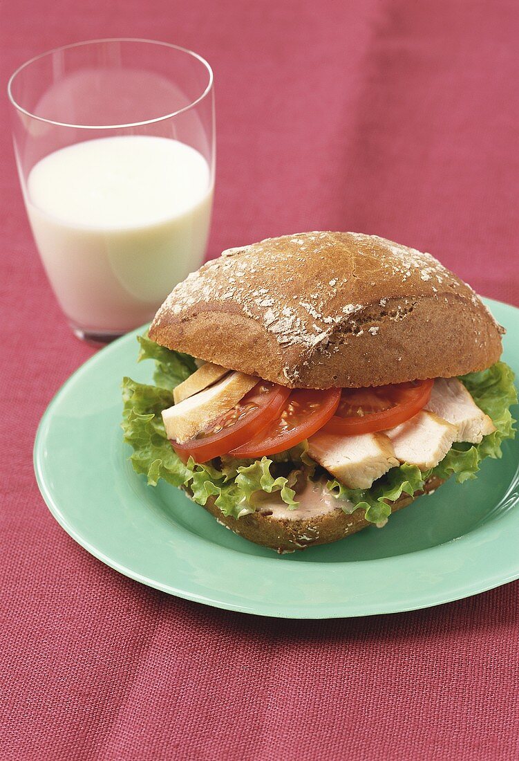 Hähnchen-Sandwich