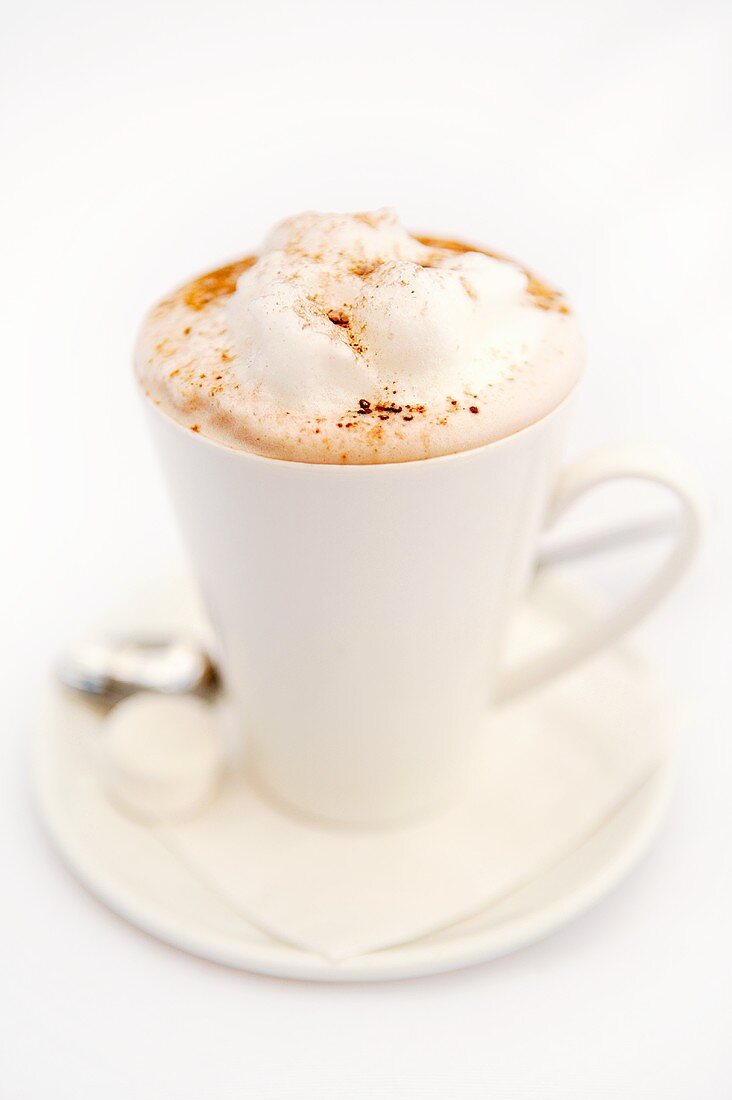 Hot chocolate with marshmallows