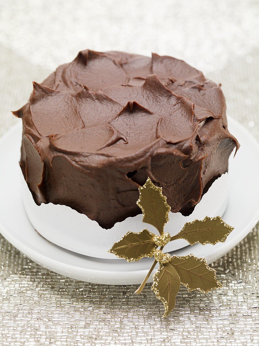 Chocolate cake to give as a gift