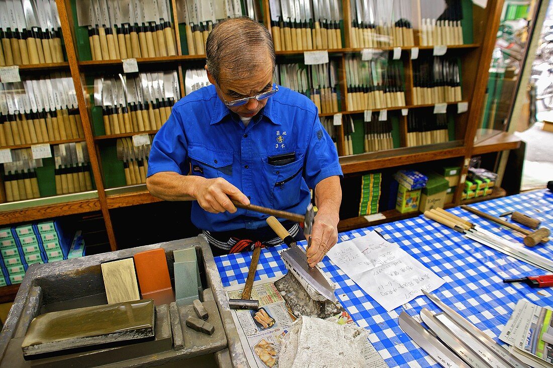Japanisches Messerfachgeschäft: Tsukiji Masamoto Knife Shop, Tokio