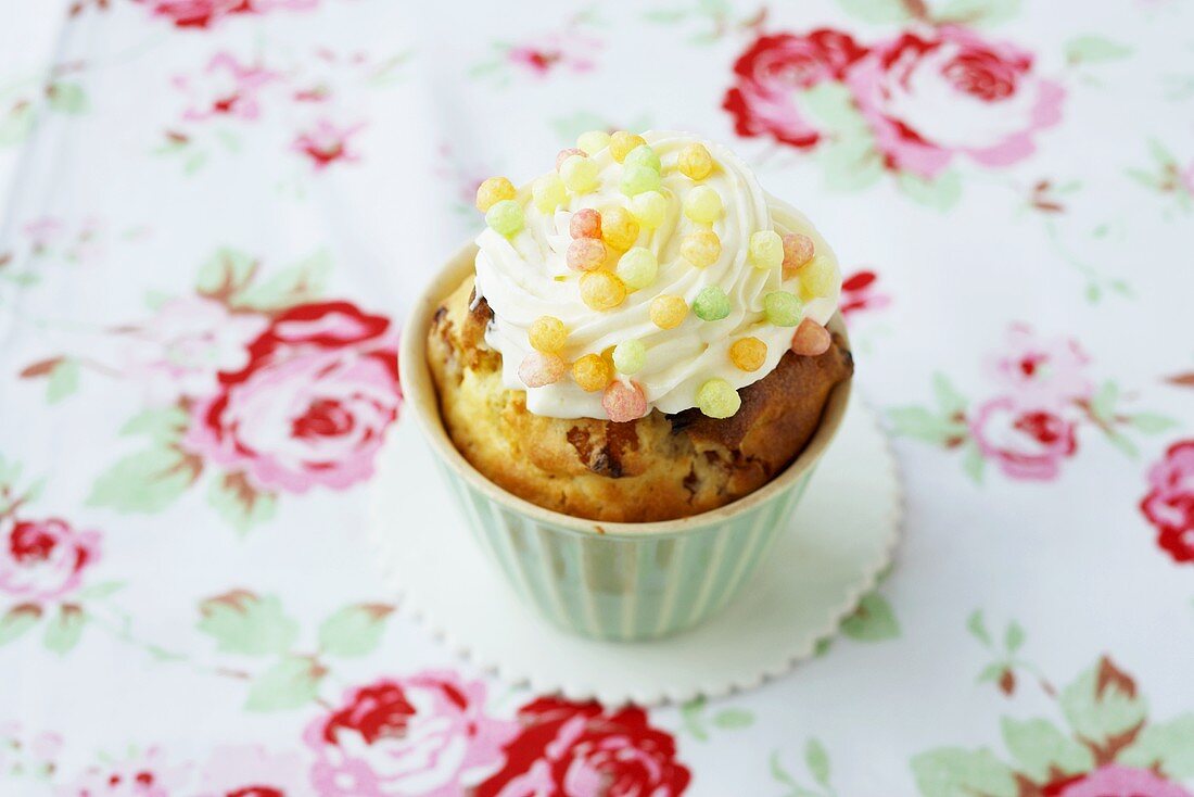 Pfirsich-Cupcakes