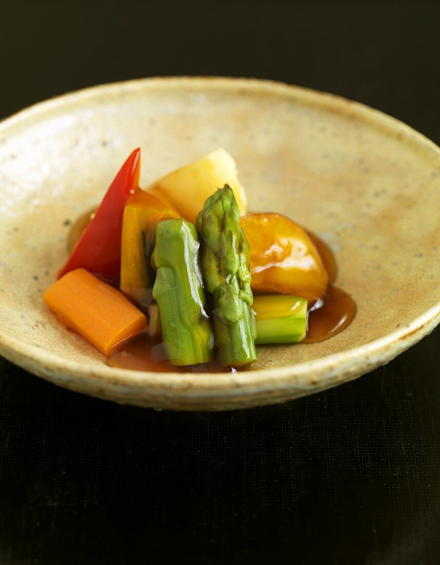 Asian sweet and sour vegetables