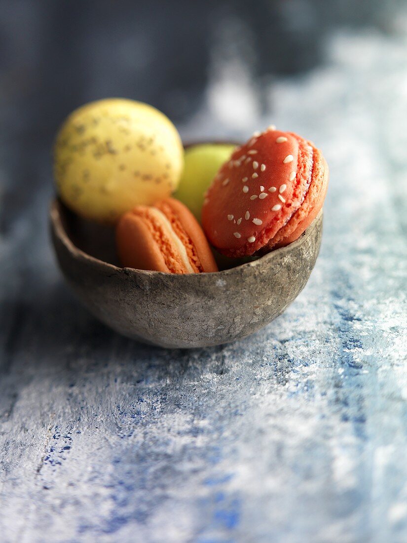 Macarons (Small French cakes)