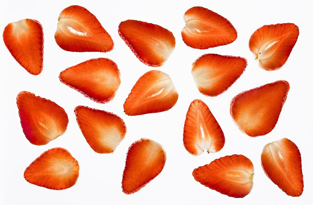 Erdbeerscheiben