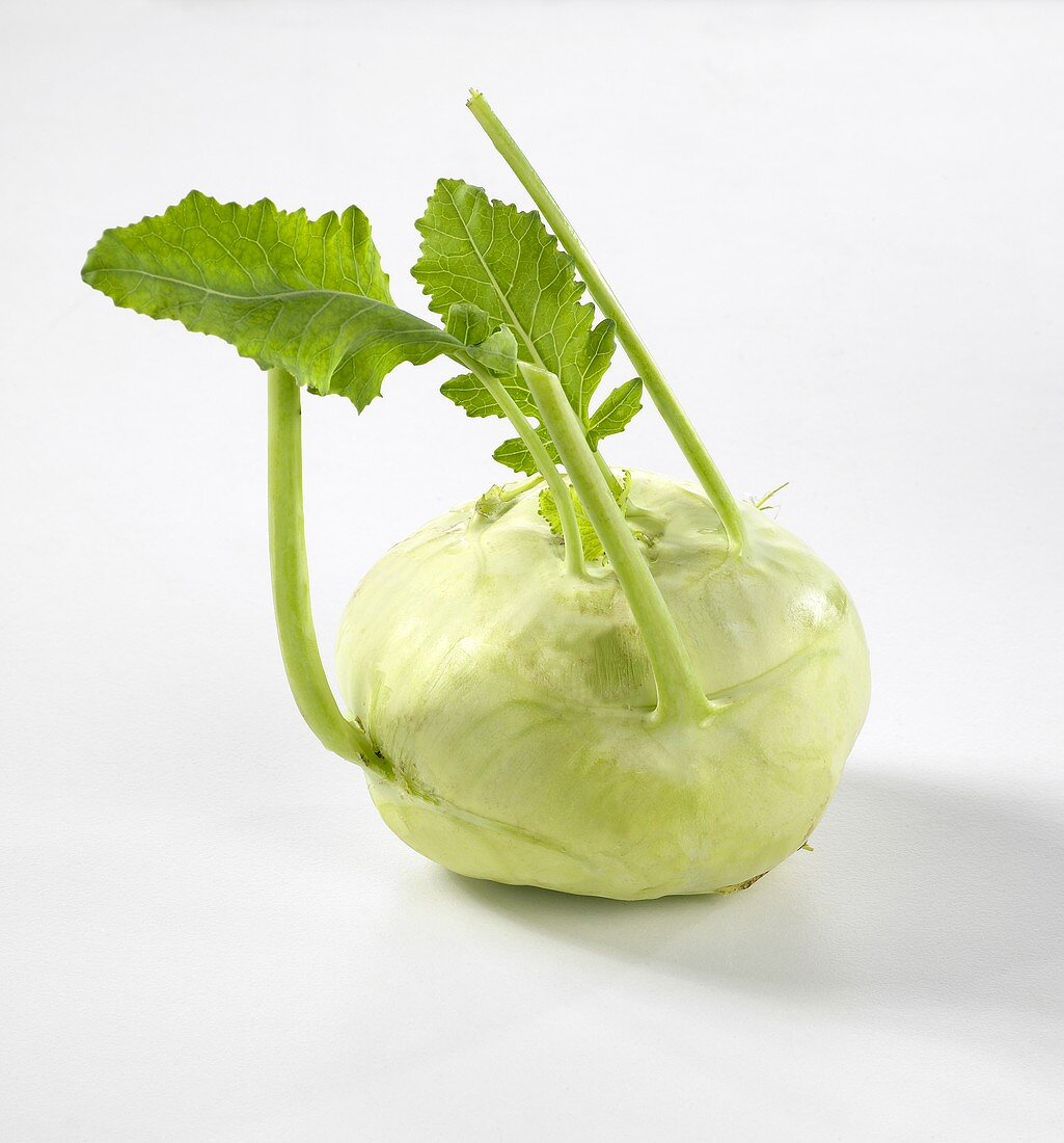 Ein Kohlrabi