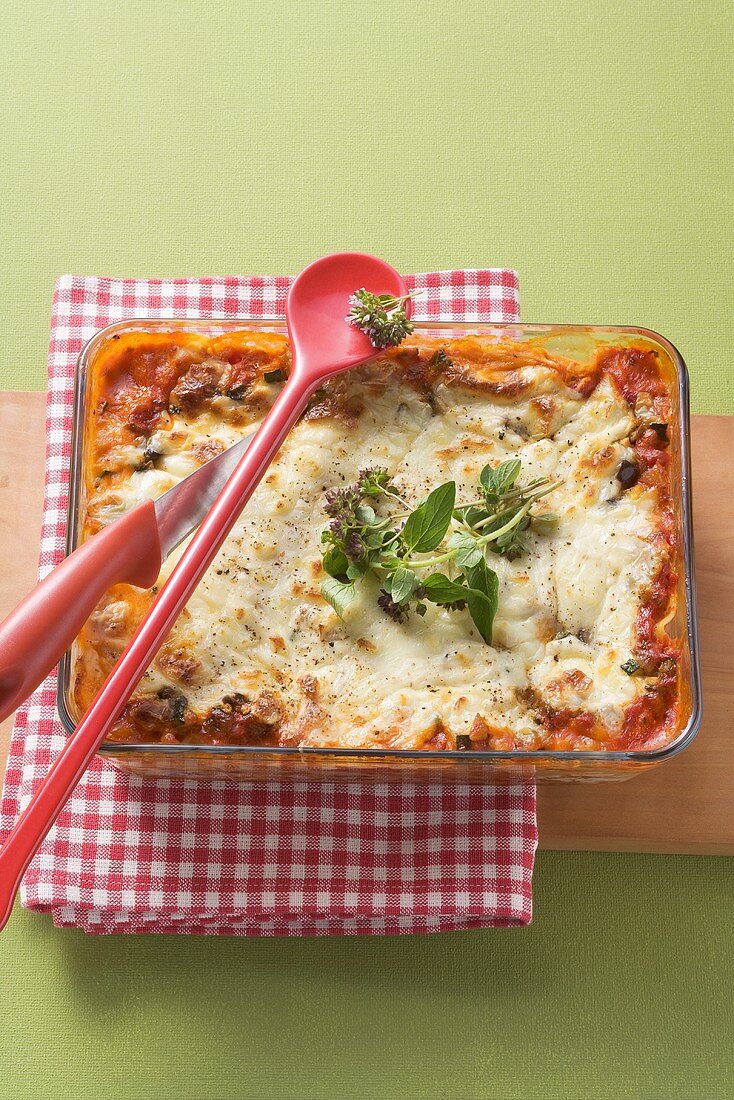 Vegetarische Lasagne