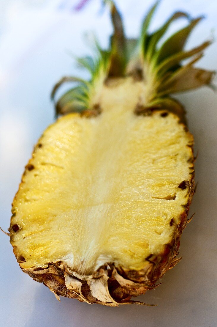 Halbe Ananas