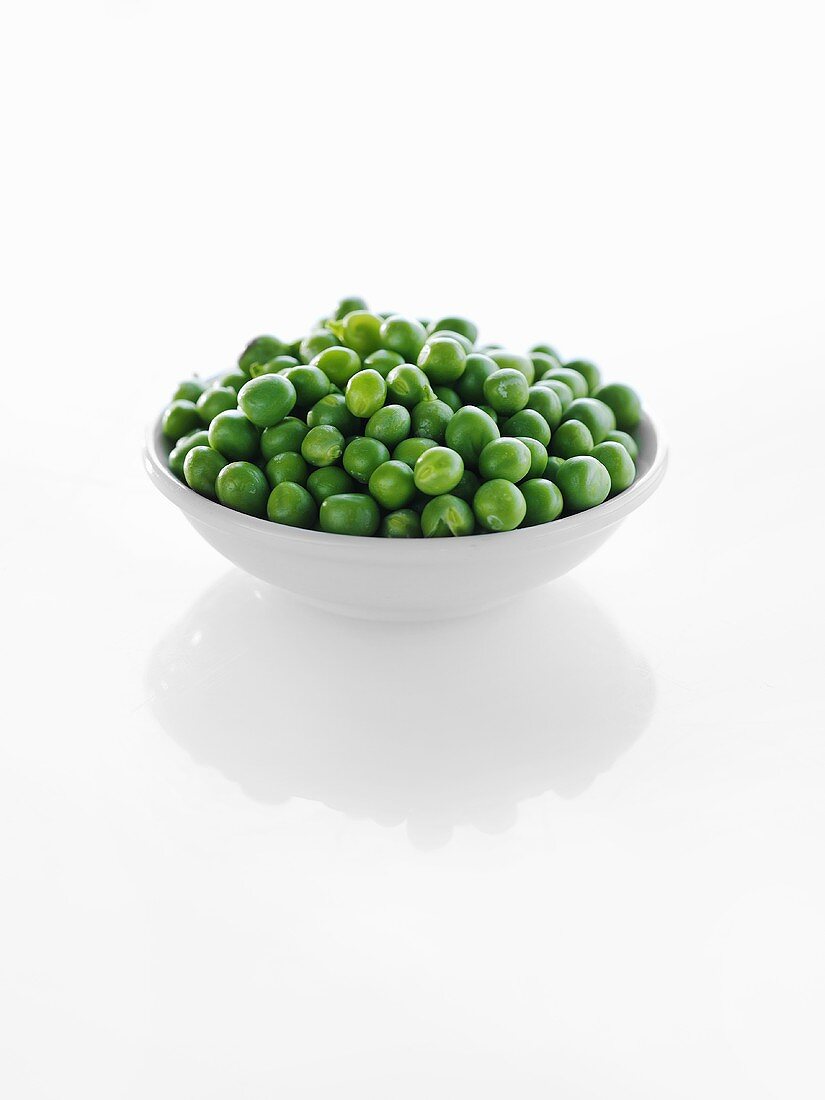 Peas in a dish