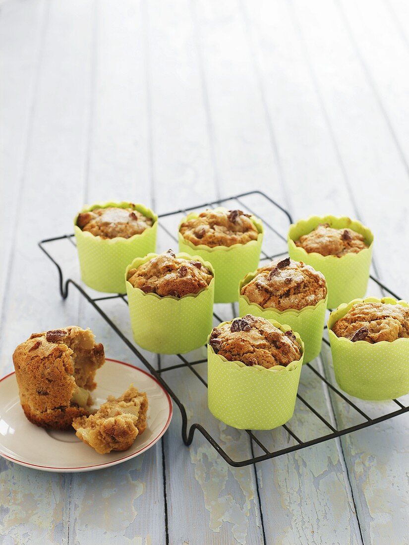 Birnen-Pecan-Muffins