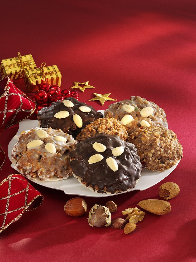 Elisenlebkuchen mit Mandeln