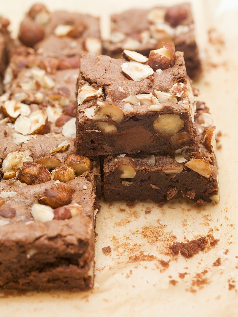 Nussbrownies