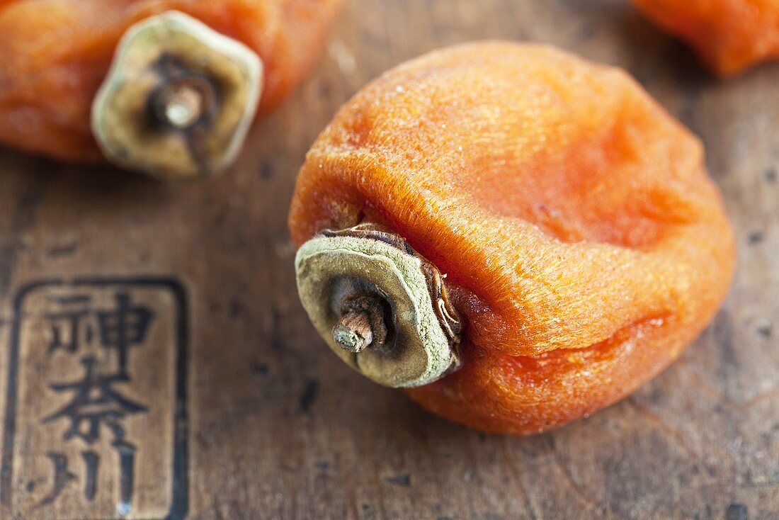 Dried Japanese persimmons