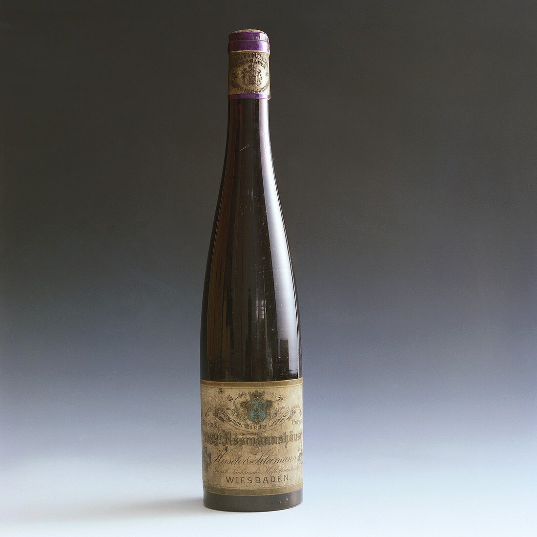 A bottle of 1893 Assmannshäuser