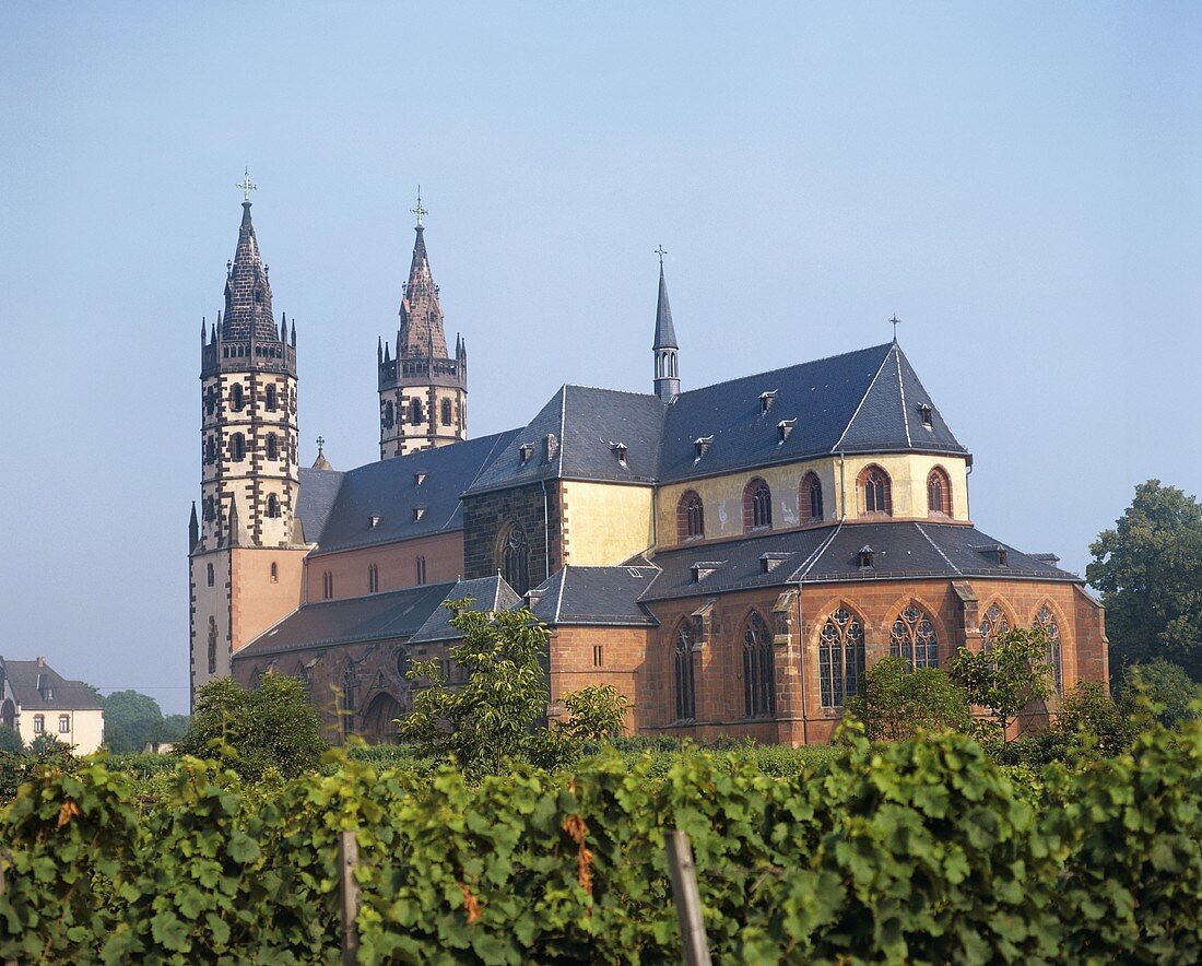 Liebfrauenkirche with 'Liebfrauenstift-Kirchenstück' site, Worms, Germany