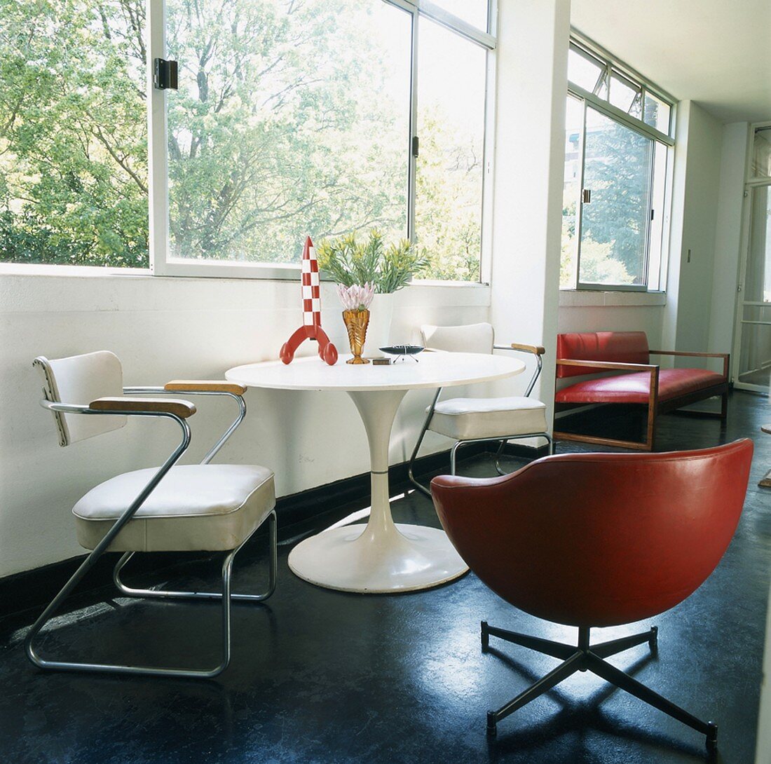 Table and chairs