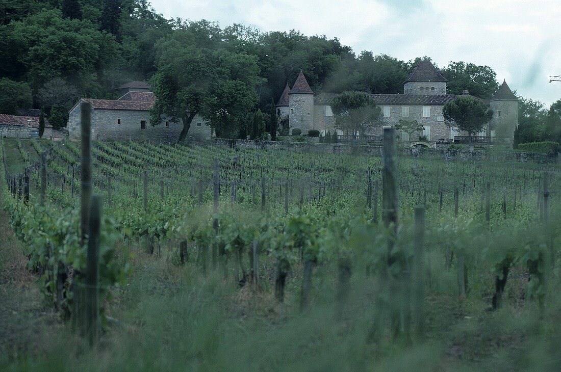 Château de Caix, Cahors, Südwestfrankreich