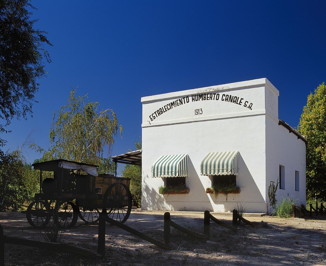Weinmuseum von Humberto Canale, General Roca, Argentinien