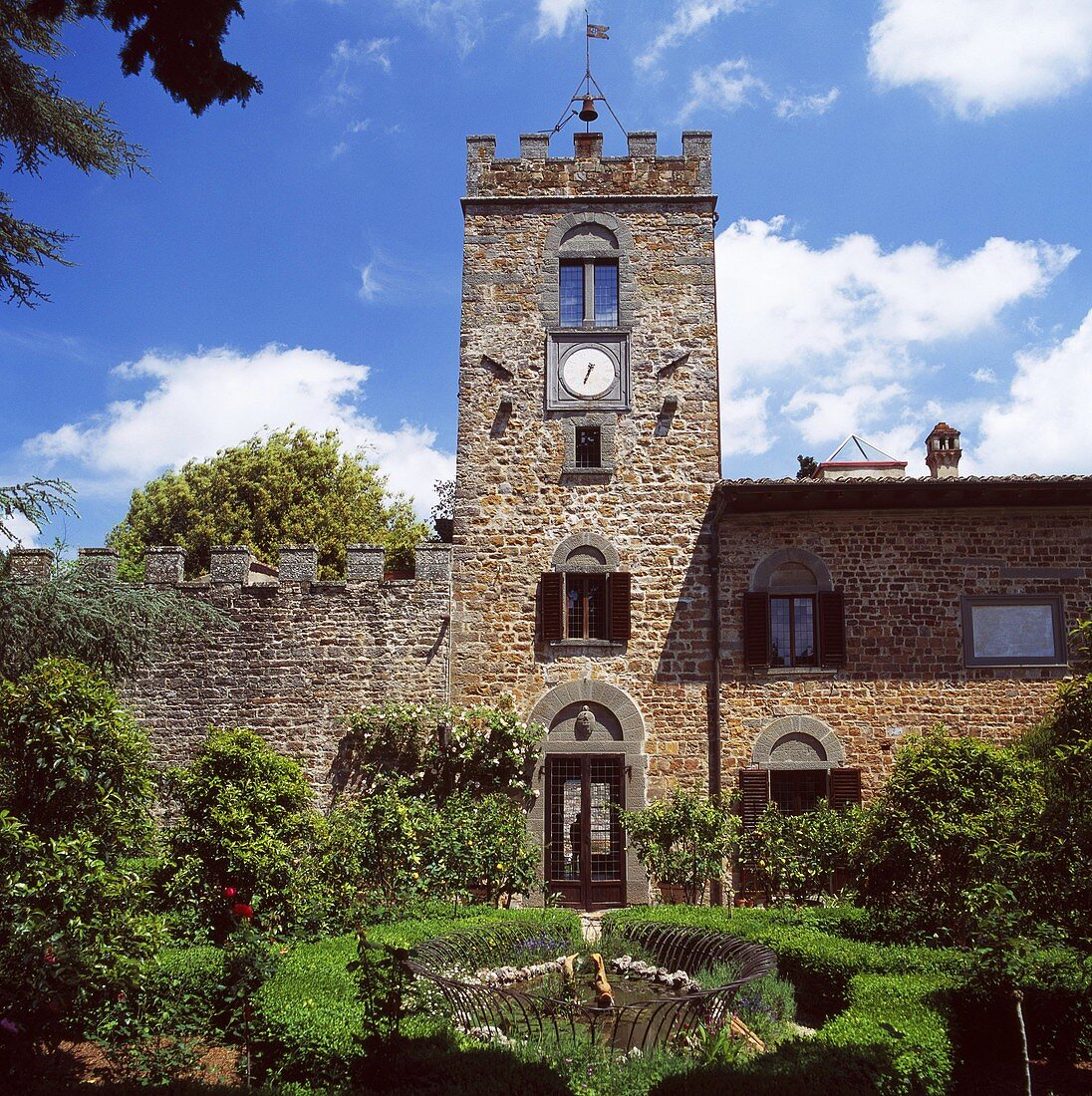 Castello di Querceto, Greve in Chianti, Toskana, Italien