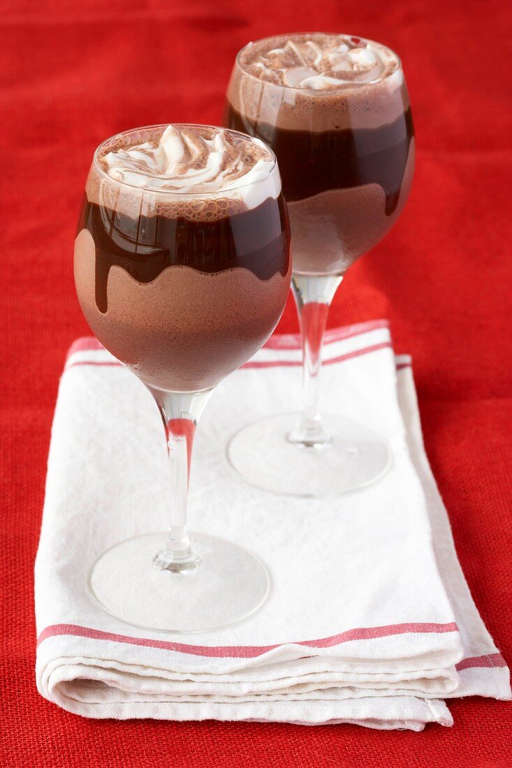 Chocolate Dom Pedro (Cocktail aus Südafrika)