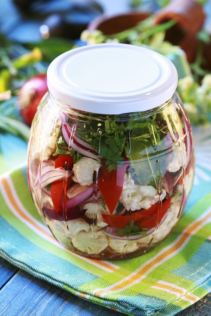 Pickled vegetable salad